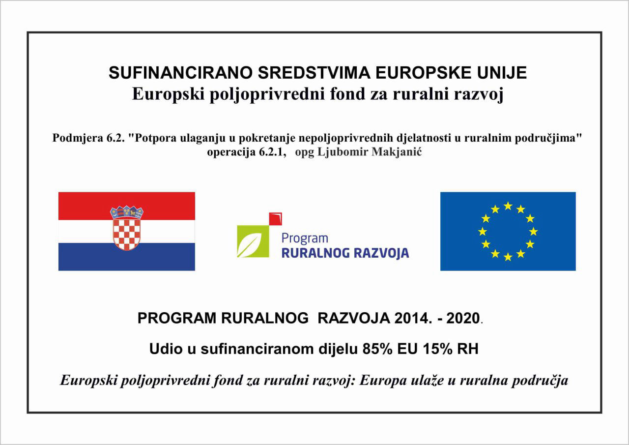 Službena grafička oznaka projekta sufinanciranog sredstvima Europske unije